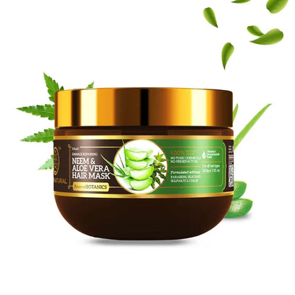 Khadi Natural Neem & Aloe Vera With Almond Oil & Coconut Oil Hair Mask - 200 gm
