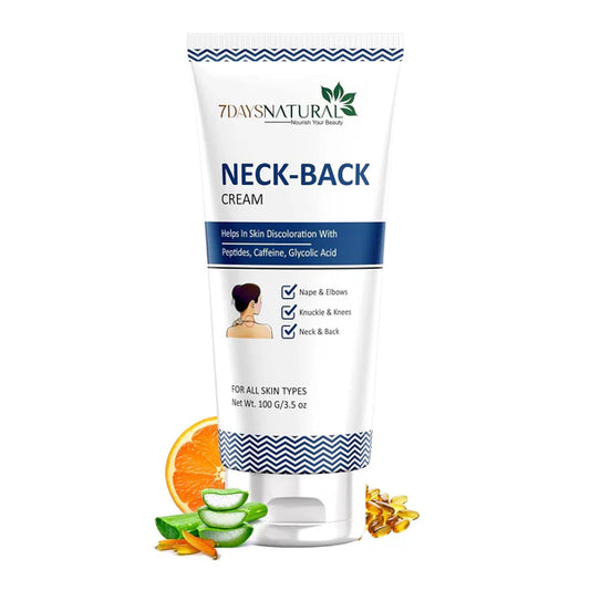 7 Days Neck Back Cream - 100 gm