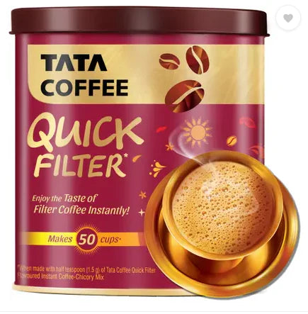 Tata Coffee Quick Filter Coffee Powder Tin - 100 gm