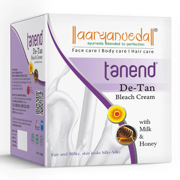 Aryanveda Tanend Bleach Cream - 450 gm