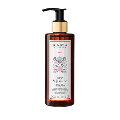 Kama Ayurveda Rose & Jasmine Body Cleanser 200ml - 200 ml