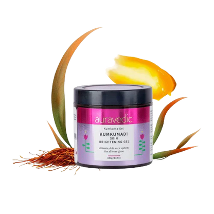 Auravedic Kumkumadi Skin Brightening Gel - 100 gm