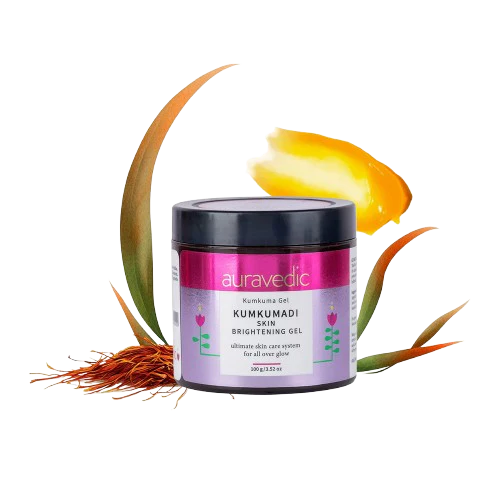 Auravedic Kumkumadi Skin Brightening Gel - 100 gm