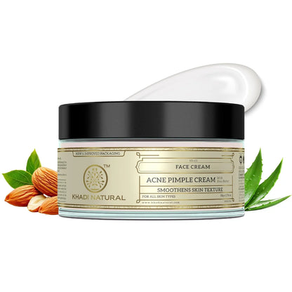 Khadi Natural Acne Pimple Herbal Face Cream - 50 gm
