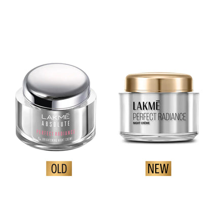 Lakme Absolute Perfect Radiance Brightening Night Cream - 50 gm