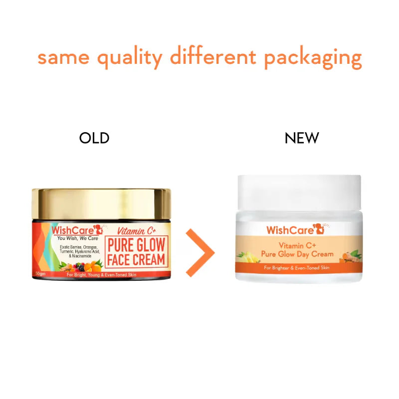 Wishcare Vitamin C+ Pure Glow Face Cream - 50 gm