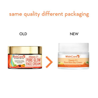 Wishcare Vitamin C+ Pure Glow Face Cream - 50 gm