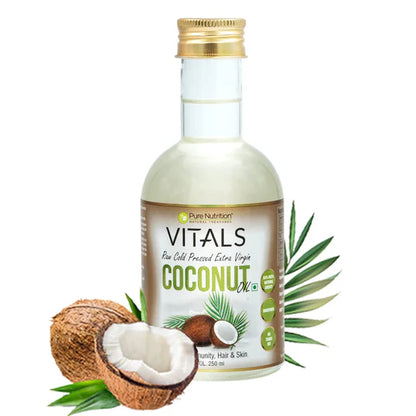Pure Nutrition Cold Pressed Raw Virgin Coconut Oil - 750 gm