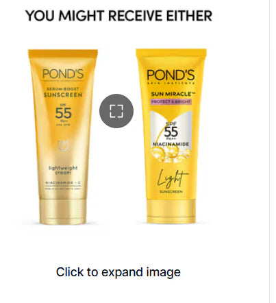 Ponds Super Light Gel Oil Free Moisturizer + Ponds Sunscreen Combo - combo
