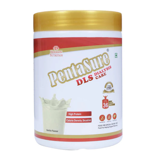 PentaSure DLS Dialysis Care Powder - Vanilla Flavor - 400 gm