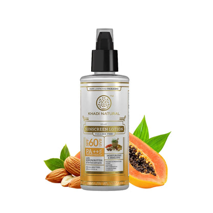 Khadi Natural Moisturising Sunscreen Lotion SPF 60 - 100 ml