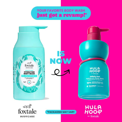 Foxtale Hydrating Body Wash With Hyaluronic Acid & Ceramides Locks In Moisture Reduces Body Odour - 250 ml