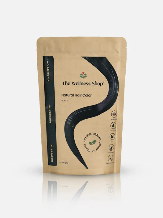 The Wellness Shop Natural Black Hair Colour - 100 gm