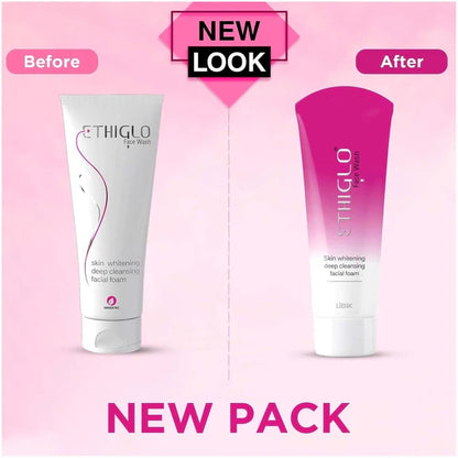 Ethiglo Skin Whitening Face Wash - 200 ml - Pack of 1