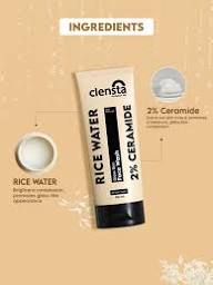 Rice Water Face Wash with 2% Ceramide