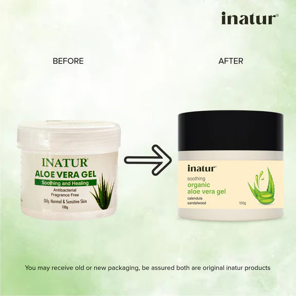 Inatur Aloe vera Gel - 100 gm