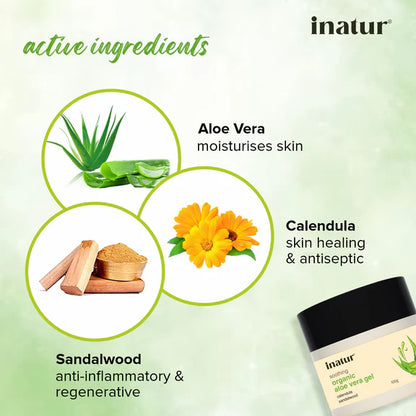 Inatur Aloe vera Gel - 100 gm