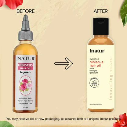 Inatur Hibiscus Hair Oil - 100 ml