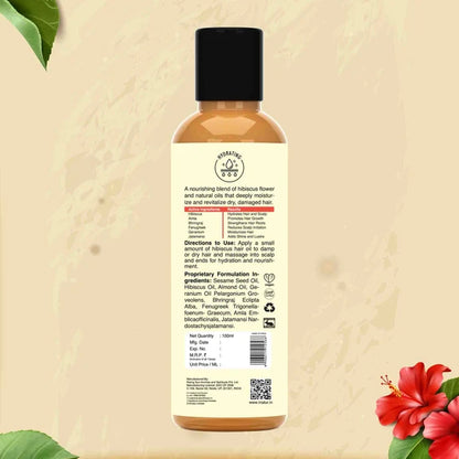 Inatur Hibiscus Hair Oil - 100 ml