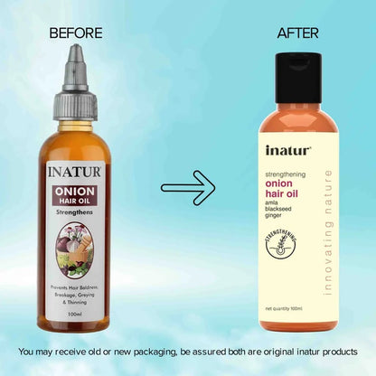 Inatur Onion Hair Oil - 100 ml