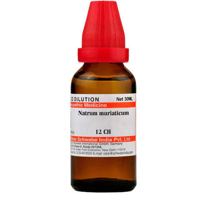 Dr. Willmar Schwabe India Natrum Muriaticum Dilution -30 ml