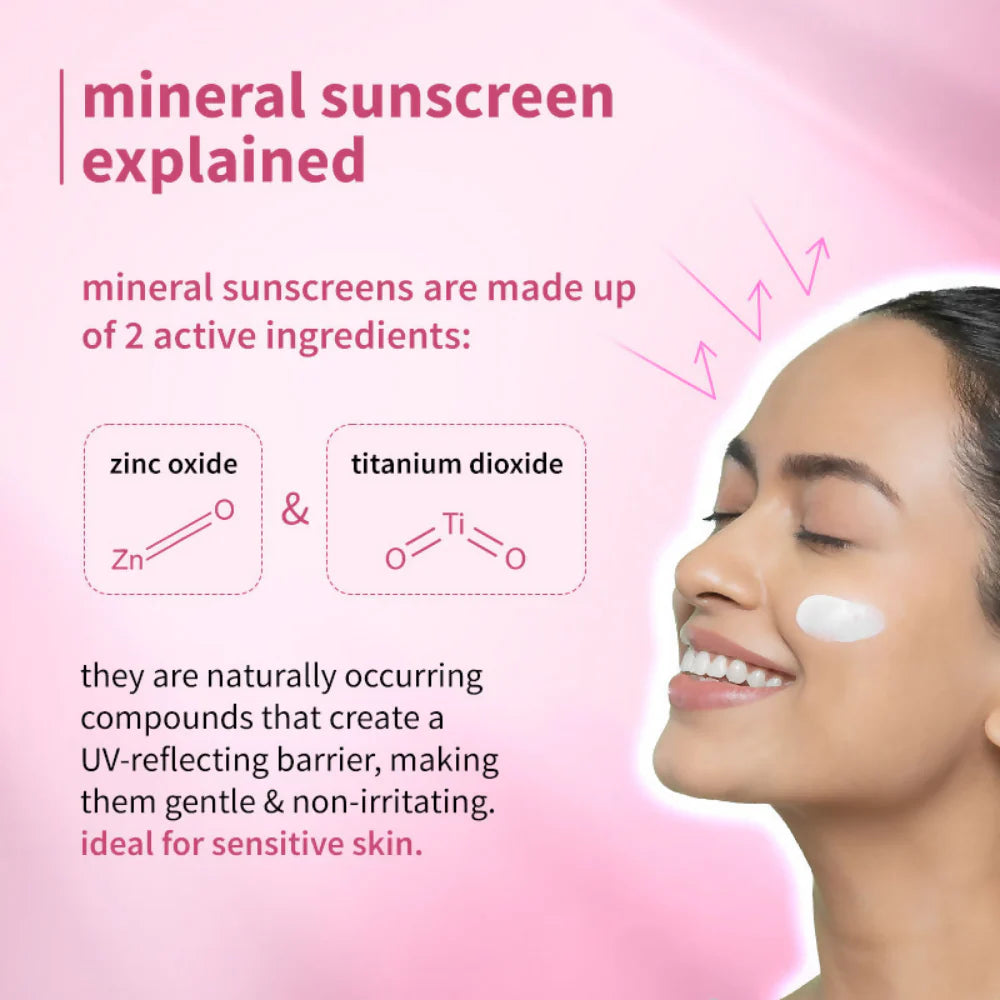 Plum Oat & Ceramide Complex 100% Mineral Sunscreen SPF 50 PA+++ - 50 gm