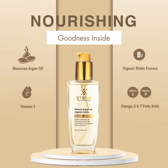 3TENX Nourishing Hair Serum For All Hair Types - 100 ml
