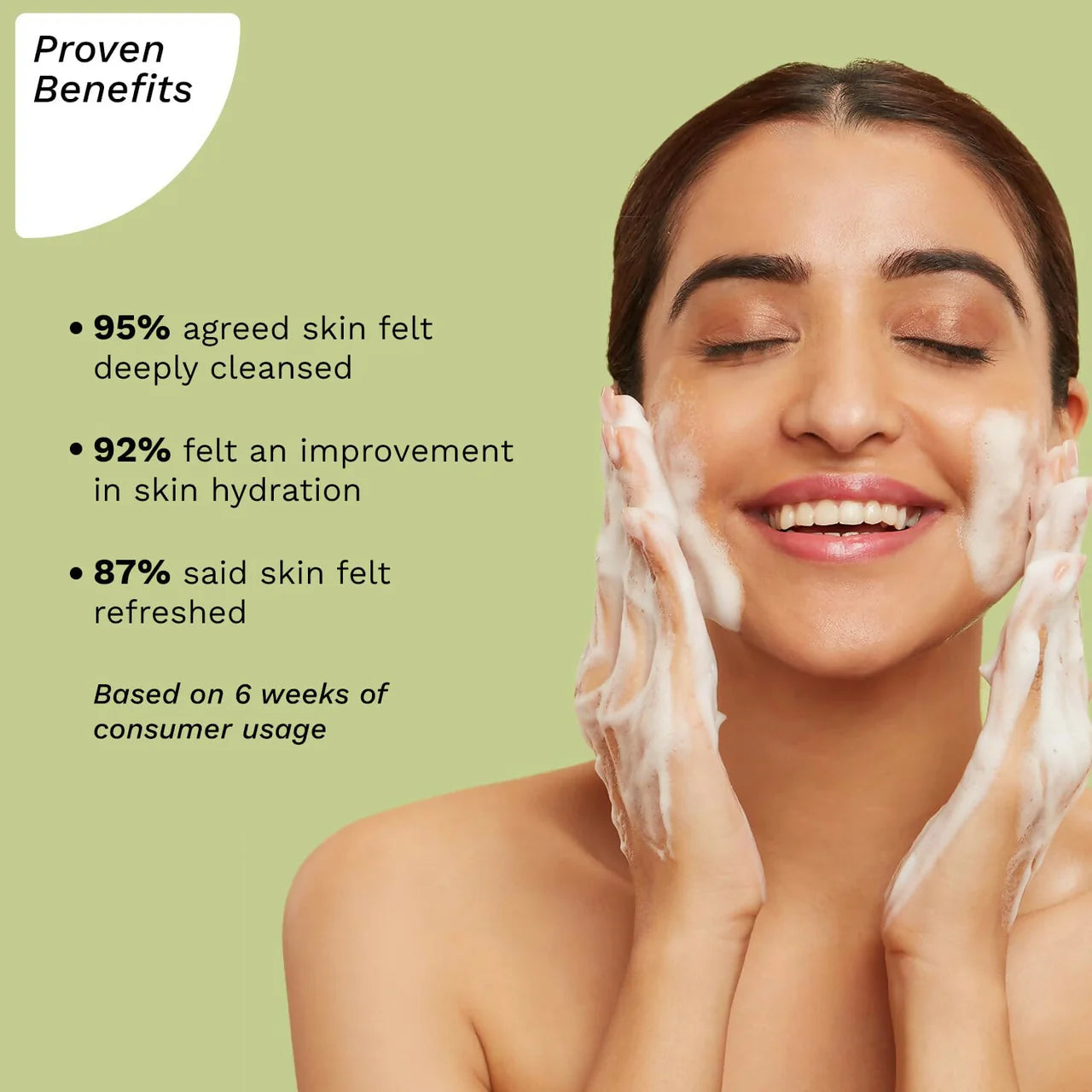 Pilgrim Spanish Foaming Face Wash With Kiwi Extracts & Aloe For Skin Hydration