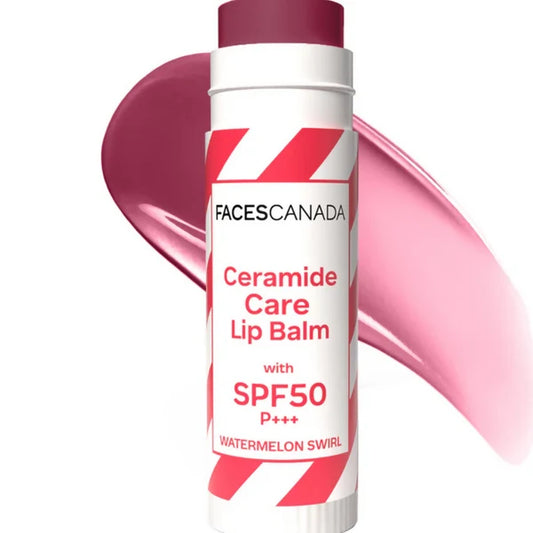 Faces Canada Ceramide Care Lip Balm - Watermelon Swirl 03 - 4 gm