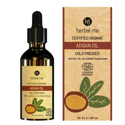 Herbal Me Cold Pressed Argan Hair Oil - 50 ml