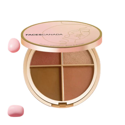 Faces Canada 4 in 1 Face Palette - 14.5 gm
