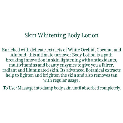 Biotique Advanced Ayurveda Bio White Orchid Skin Whitening Body Lotion