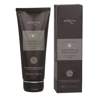 Mantra Herbal Aloe, Kewra & White Willow After Shave Gel - 100 ml