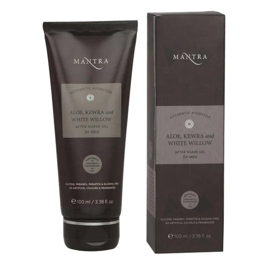 Mantra Herbal Aloe, Kewra & White Willow After Shave Gel - 100 ml