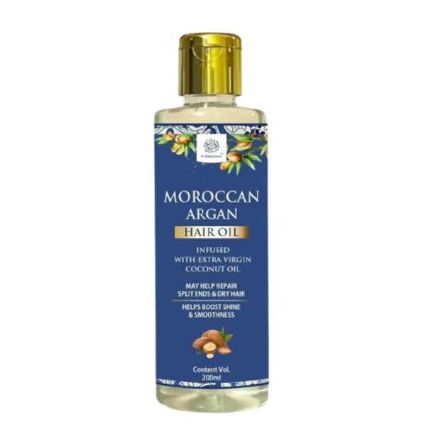 Al Masnoon Morrocan Argan Hair Oil - 200 ml