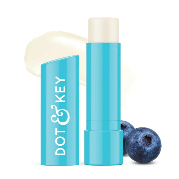 Dot & Key Barrier Repair Hydrating Lip Balm SPF 50 With Ceramides & Peptides Blueberry Bliss - 4.5 gm