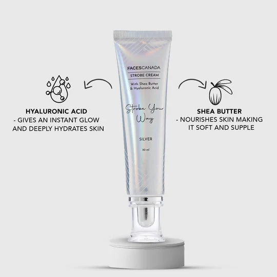 Faces Canada Strobe Cream Silver - 30 ml