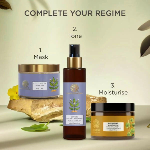 Forest Essentials Balancing Night Cream with Gotu Kola, Neem &amp; Pear Juice Ferment