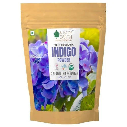 Bliss of Earth Indigo Powder - 453 gm