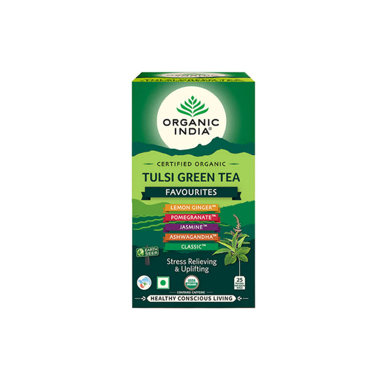 Organic India Tulsi Green Tea Favourites