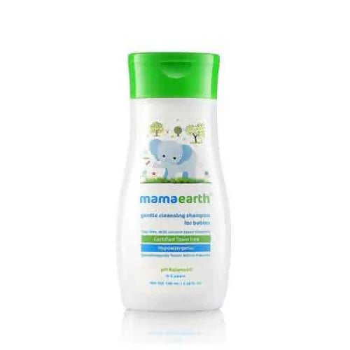 Mamaearth Gentle Cleansing Baby Shampoo For Natural Cleansers & Tear-Free Formula