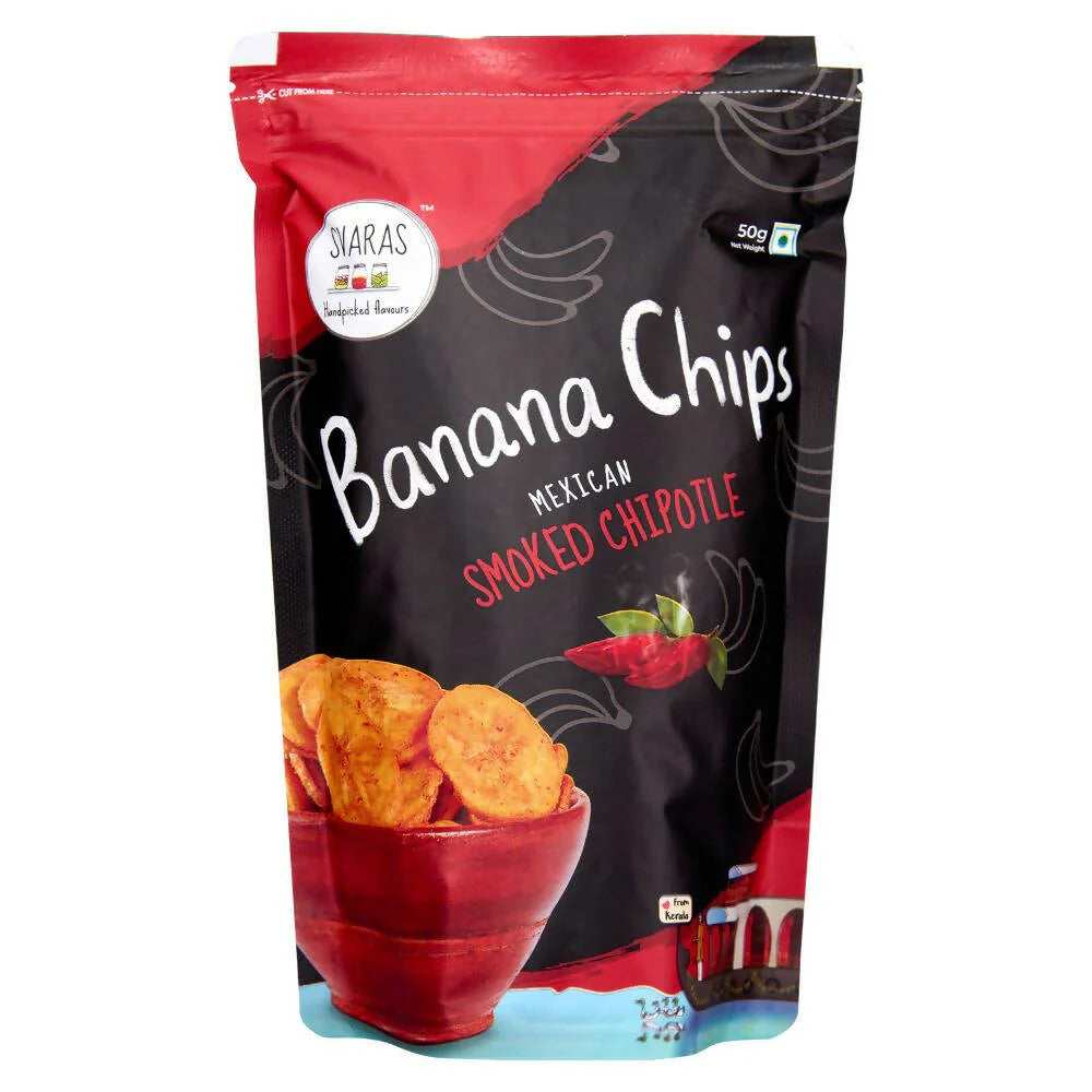 Svaras Kerala Banana Chips Smoked Chipotle