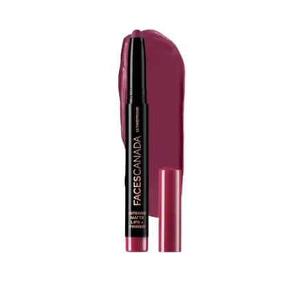 Faces Canada Ultime Pro HD Intense Matte Lips + Primer - Mulberry Magic 17 - 1.4 gm