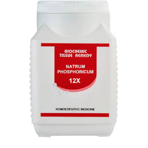 Bakson's Homeopathy Natrum Phosphoricum Biochemic Tablets -3X