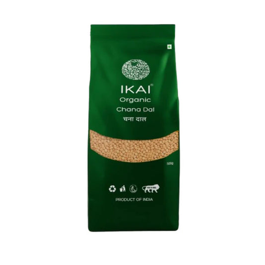 IKAI Organic Chana Dal - 500 gm