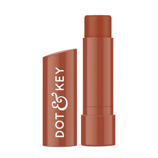 Dot & Key Barrier Repair Hydrating Lip Balm SPF 50 With Ceramides & Peptides Cocoa Nude - 4.5 gm