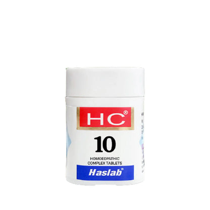Haslab Homeopathy HC 10 Lecithin Complex Tablet -20 gm
