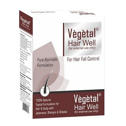 Vegetal Hair Well For Hair Fall Control - 100 gm