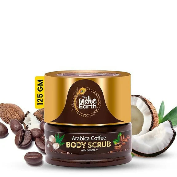 The Indie Earth Arabica Coffee Body Scrub - 125 gm