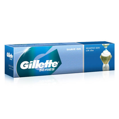 Gillette Series Sensitive Skin Shave Gel with Aloe - 60 gm